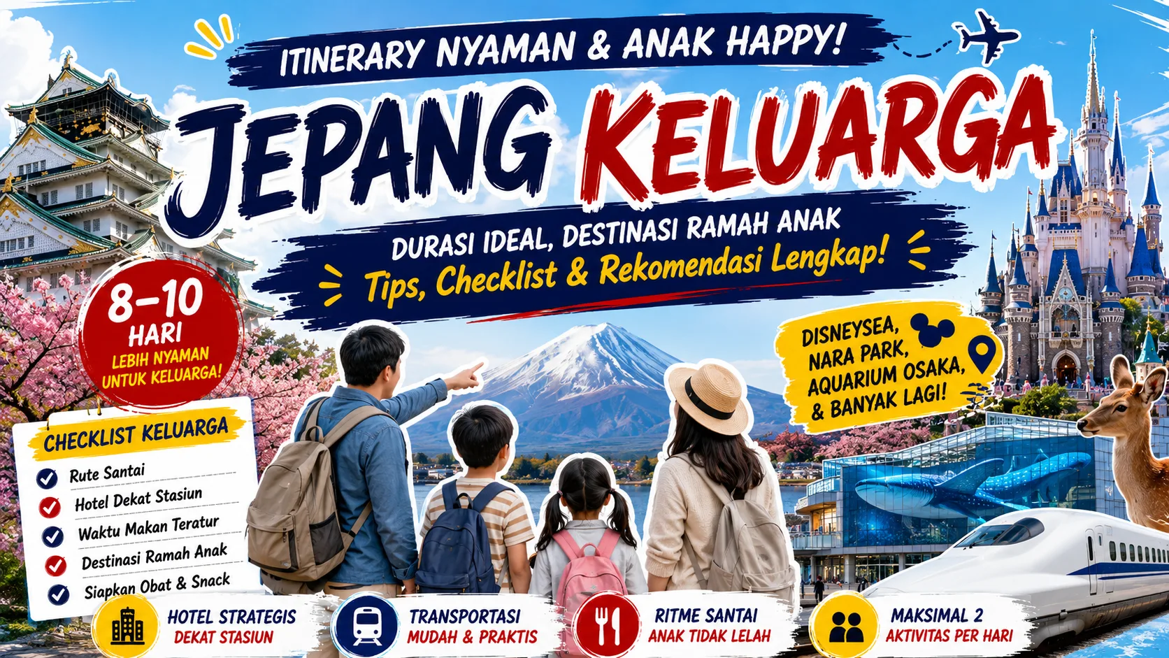 Rekomendasi featured image untuk Liburan Jepang Bersama Anak: Itinerary Keluarga 8–10 Hari yang Tidak Terlalu Padat
